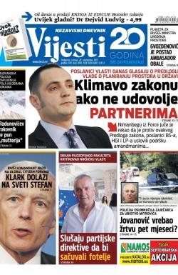 Vijesti - broj 7010, 26. sep 2017.