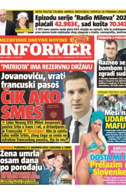 Informer - broj 3309, 4. mar 2023.