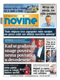 Dnevne novine - broj 2973, 26. apr 2021.