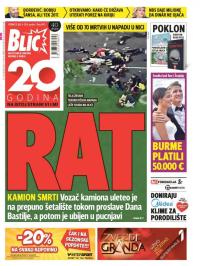 Blic - broj 6975, 15. jul 2016.