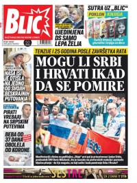 Blic - broj 8421, 7. avg 2020.