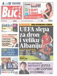 Blic - broj 6359, 25. okt 2014.