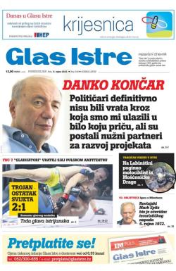 Glas Istre - broj 244, 5. sep 2022.