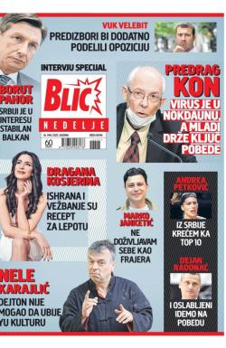 Blic - broj 8696, 16. maj 2021.