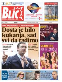 Blic - broj 6160, 6. apr 2014.