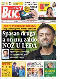 Blic - broj 6659, 28. avg 2015.