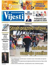 Vijesti - broj 7878, 12. mar 2020.