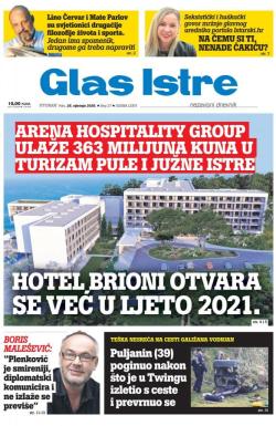 Glas Istre - broj 27, 28. jan 2020.