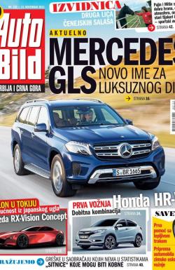 Auto Bild - broj 122, 12. nov 2015.