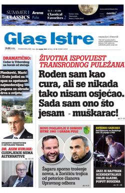 Glas Istre - broj 190, 12. jul 2021.