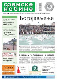 Sremske Novine - broj 2760, 22. jan 2014.