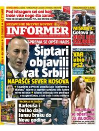 Informer - broj 2091, 8. mar 2019.