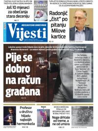 Vijesti - broj 7589, 26. maj 2019.