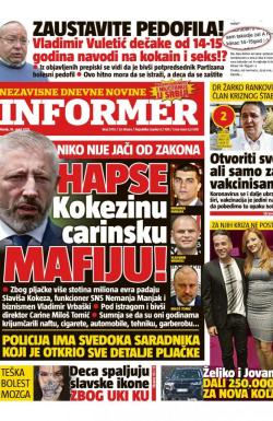 Informer - broj 2705, 16. mar 2021.