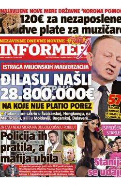 Informer - broj 2709, 20. mar 2021.