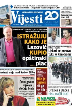 Vijesti - broj 7024, 10. okt 2017.