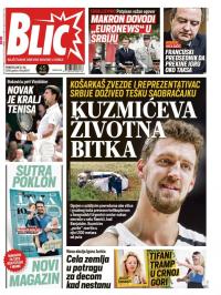 Blic - broj 8047, 15. jul 2019.