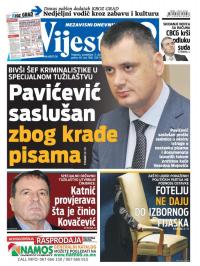 Vijesti - broj 7086, 11. dec 2017.