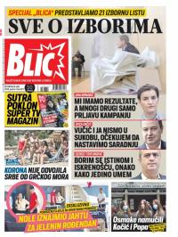 Blic - broj 8371, 18. jun 2020.