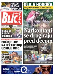 Blic - broj 7391, 11. sep 2017.