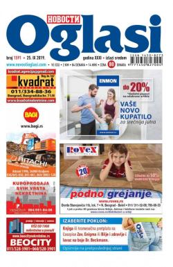 Novosti oglasi - broj 1591, 25. sep 2019.