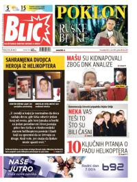 Blic - broj 6497, 16. mar 2015.