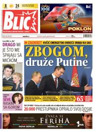 Blic - broj 6568, 29. maj 2015.