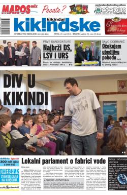 Kikindske - broj 701, 23. mar 2012.