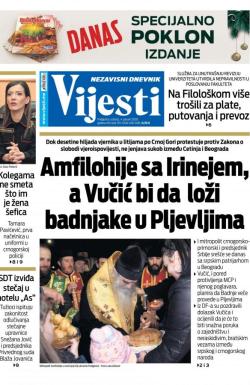 Vijesti - broj 7811, 4. jan 2020.