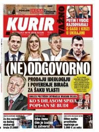 Kurir - broj 2923, 7. apr 2022.