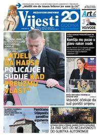 Vijesti - broj 7042, 28. okt 2017.