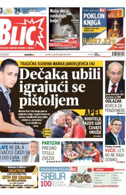 Blic - broj 6176, 23. apr 2014.