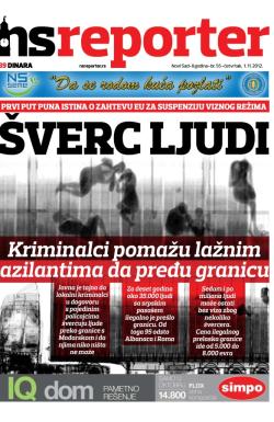 Novosadski reporter - broj 55, 1. nov 2012.