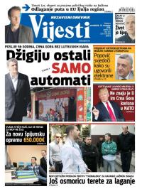 Vijesti - broj 6741, 26. dec 2016.