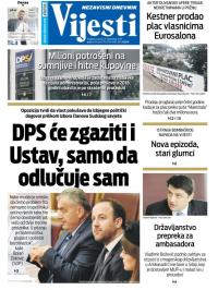 Vijesti - broj 7713, 27. sep 2019.