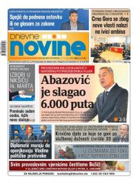 Dnevne novine - broj 2880, 6. jan 2021.