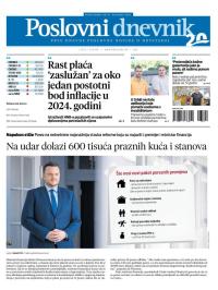 Poslovni Dnevnik - broj 5165, 30. avg 2024.