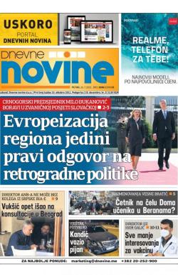 Dnevne novine - broj 3046, 16. jul 2021.