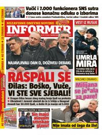 Informer - broj 2123, 15. apr 2019.