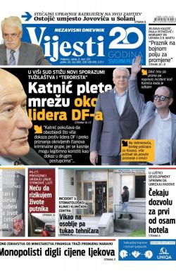 Vijesti - broj 6810, 8. mar 2017.