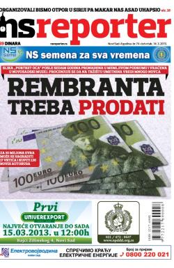 Novosadski reporter - broj 74, 14. mar 2013.