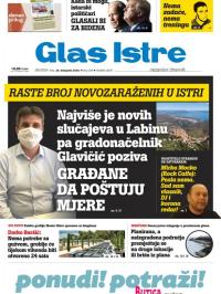 Glas Istre - broj 298, 28. okt 2020.