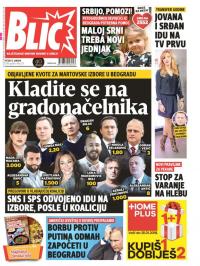 Blic - broj 7511, 12. jan 2018.