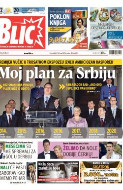 Blic - broj 6181, 28. apr 2014.