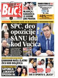 Blic - broj 7343, 25. jul 2017.