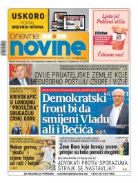 Dnevne novine - broj 3039, 7. jul 2021.