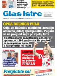 Glas Istre - broj 340, 12. dec 2022.