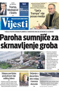 Vijesti - broj 8115, 9. nov 2020.