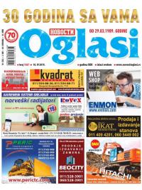 Novosti oglasi - broj 1567, 10. apr 2019.