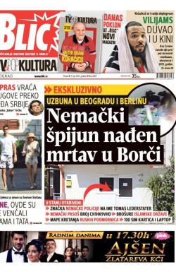 Blic - broj 6617, 17. jul 2015.